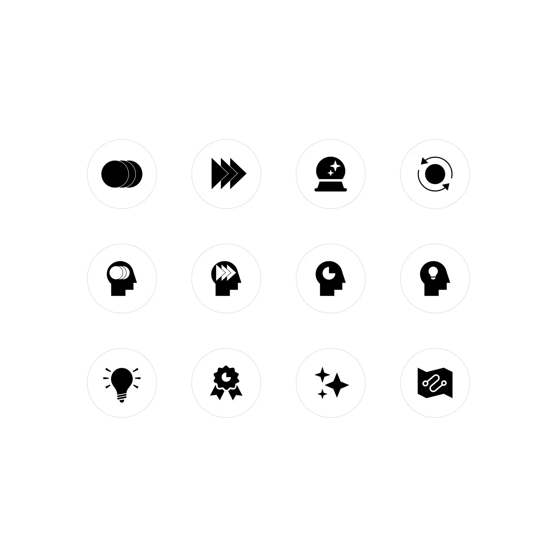 Design Sprint Academy: the updated icon set