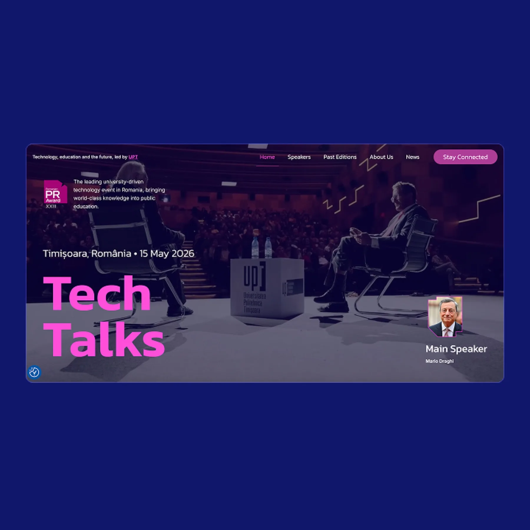 Tech Talks: project visual from the build